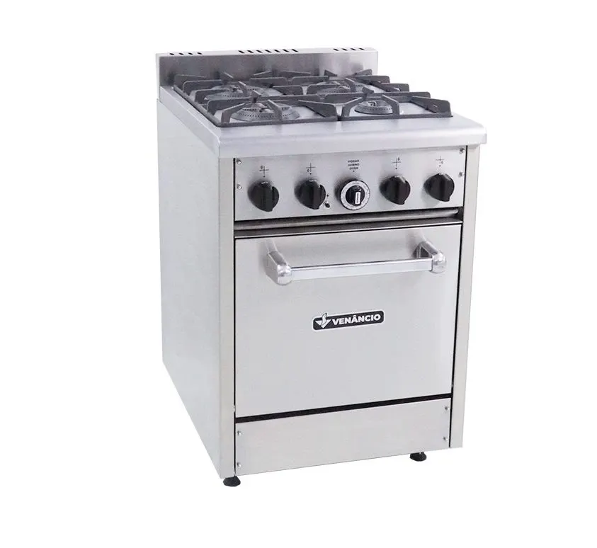 Cocina 6 hornallas Don Bidone