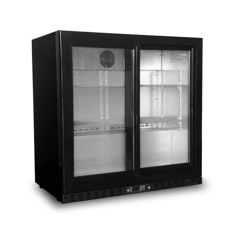 Expositor 3 puertas corredizas 320lts