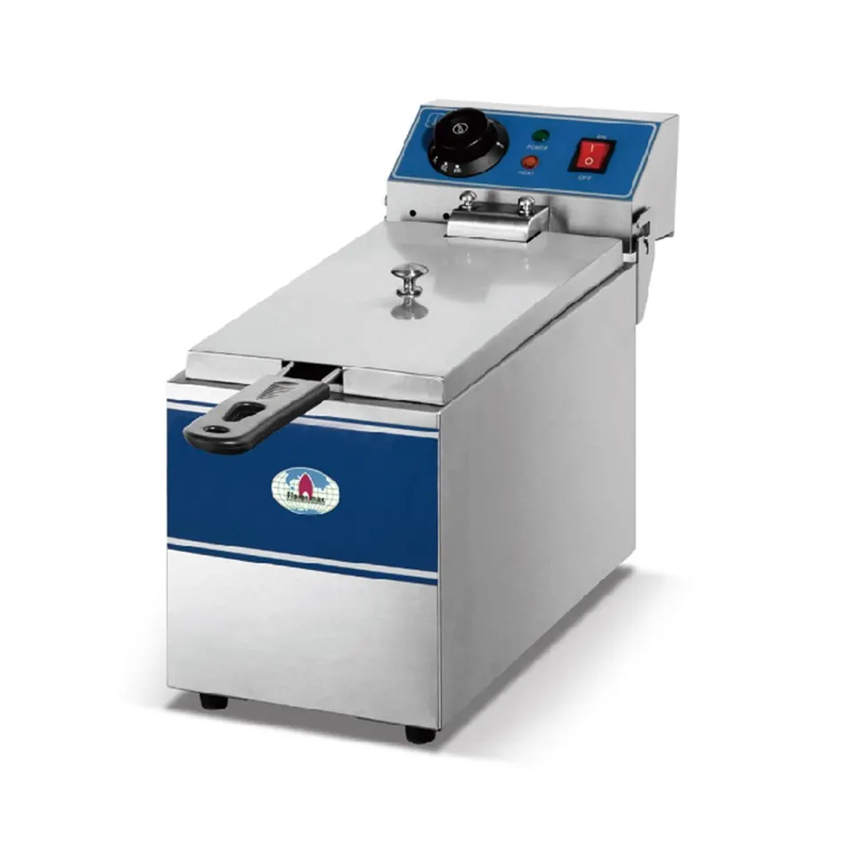 Fritador 5.5L+5.5L 2 canastos 2 cubas — Eléctrico