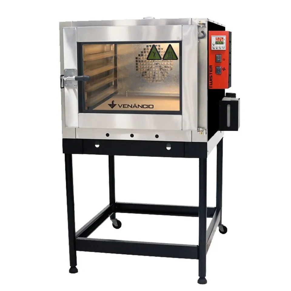 Horno 10 bandejas Modelo Twister — Turbinado a gas