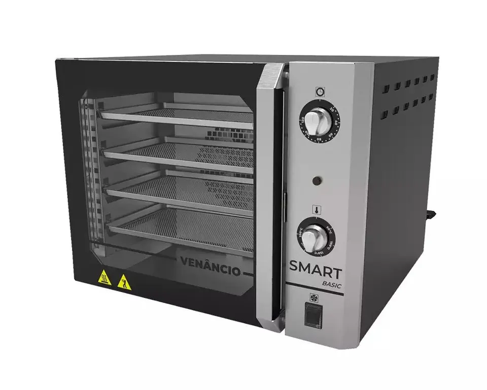 Horno Turbinado SMART 4 bandejas 35x35