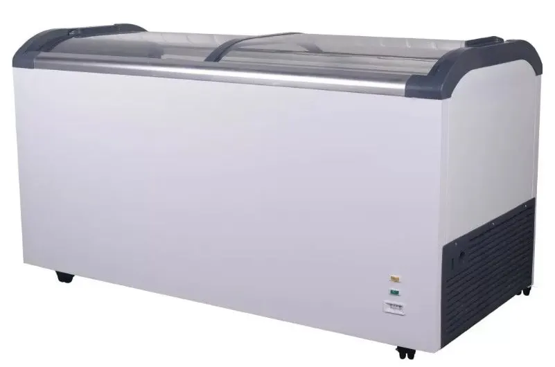 Isla vidrio curvo 455Lts
